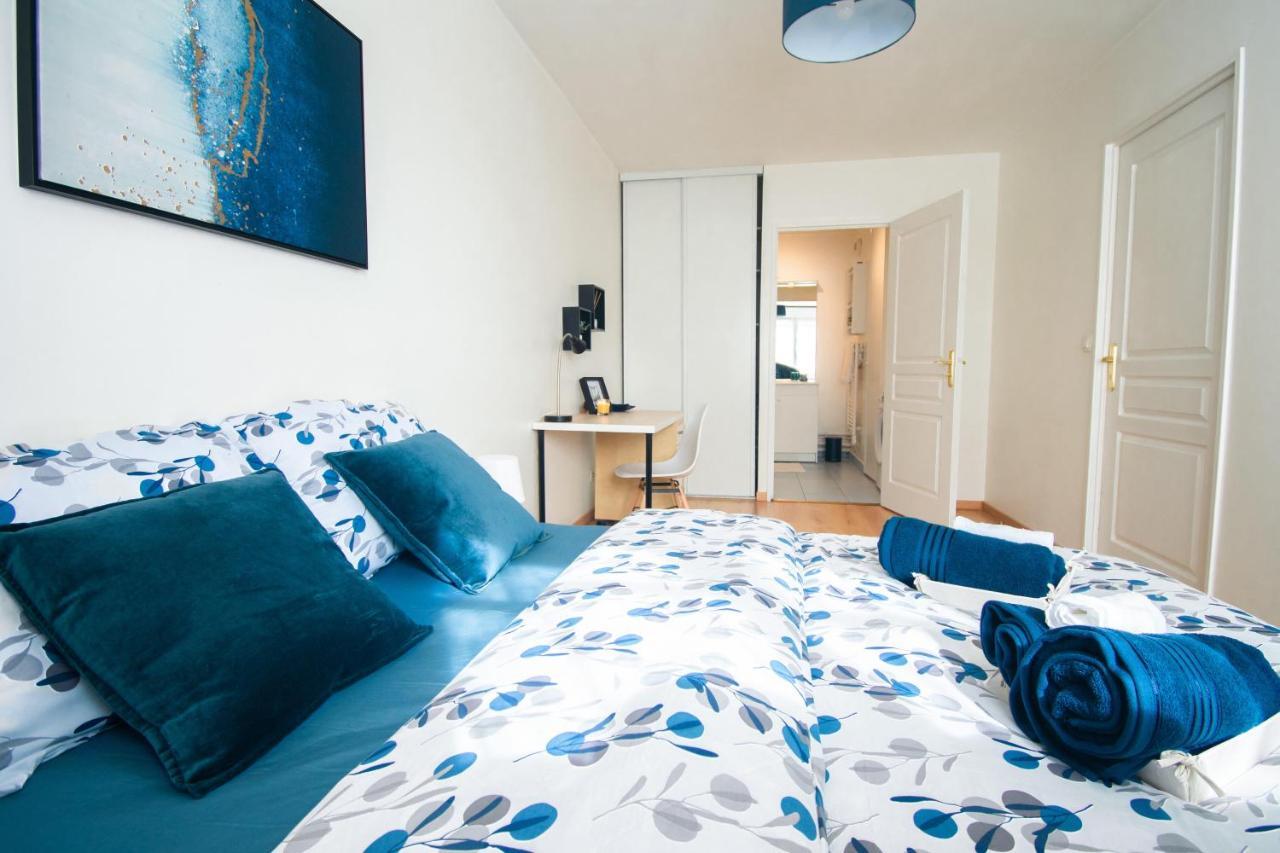Le Retro Chic - T2 Haut Standing Au Coeur De Corbeil - 48 M2 Apartment Luaran gambar