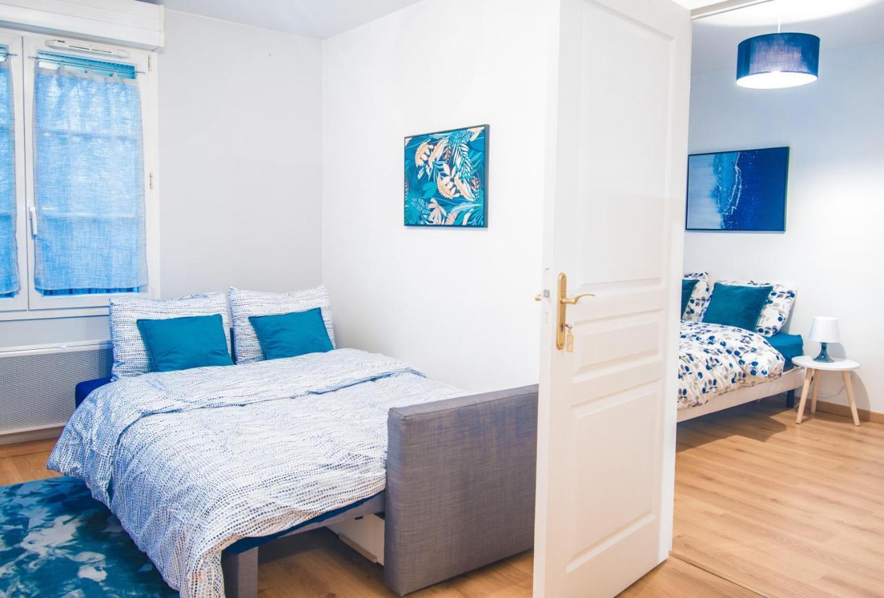 Le Retro Chic - T2 Haut Standing Au Coeur De Corbeil - 48 M2 Apartment Luaran gambar